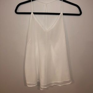 NWOT strappy white tank